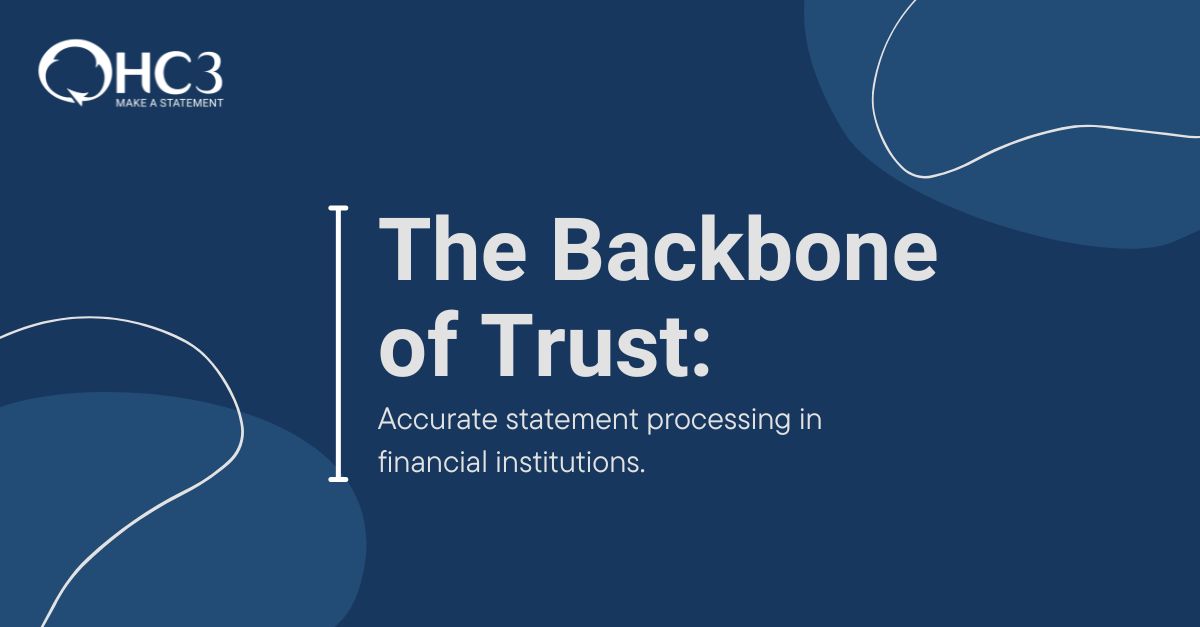 The Backbone of Trust: Accurate Statement Processing in Financial Institutions