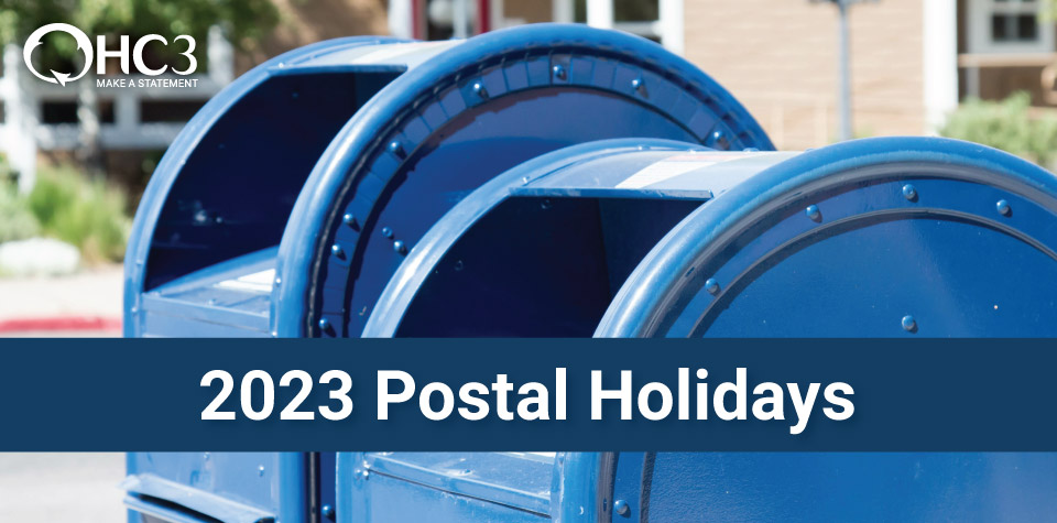The 2023 Postal Calendar