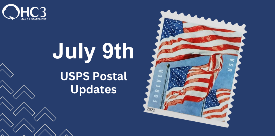 What the July 2023 USPS updates mean for HC3 clients